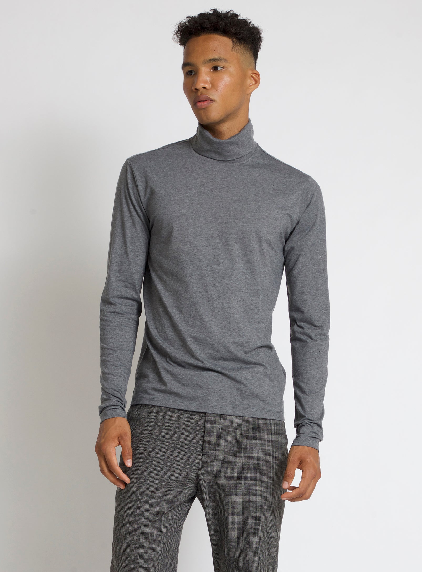 Shirt turtleneck clearance