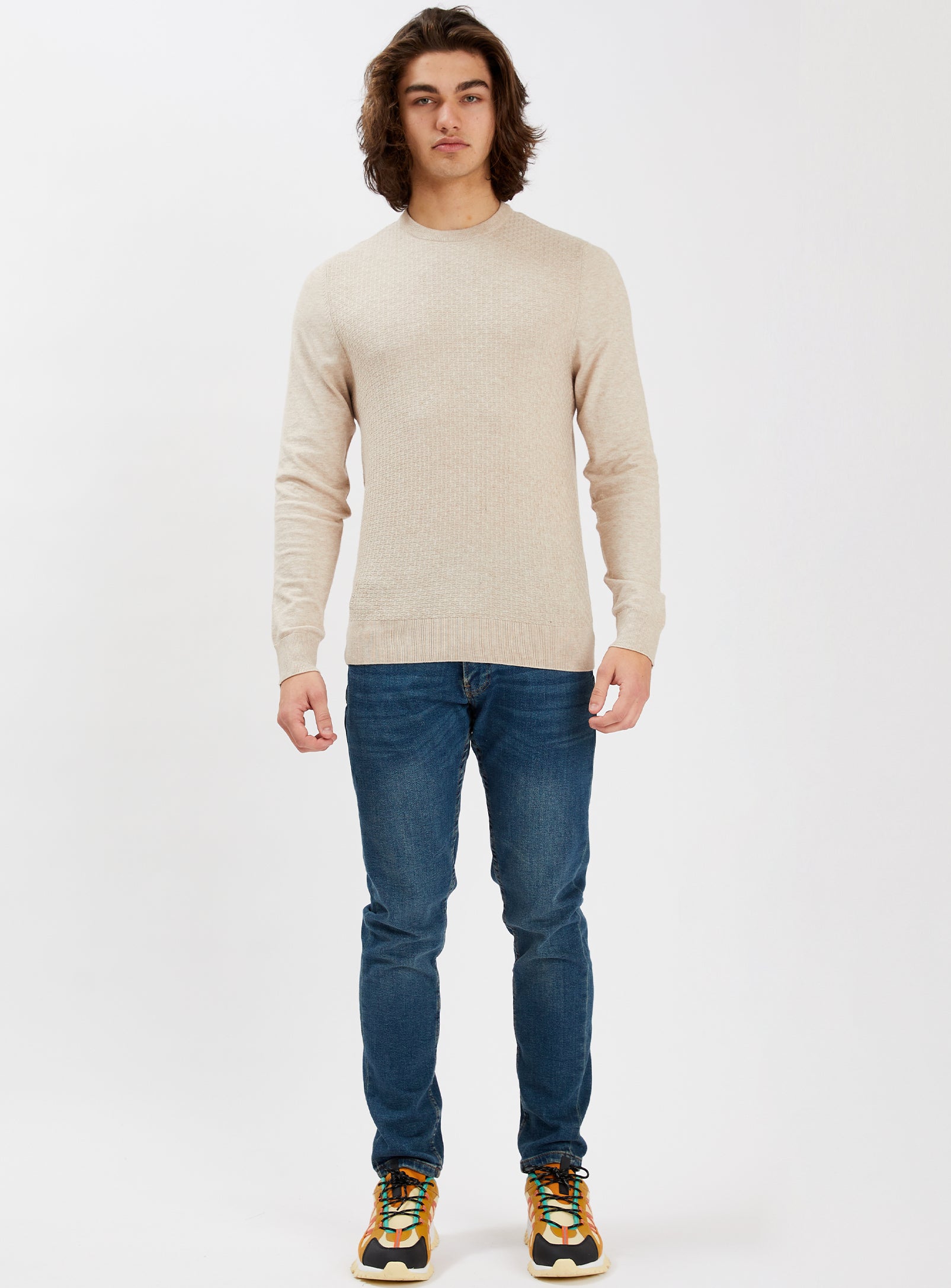 LOGAN |Cashmere-like sweater