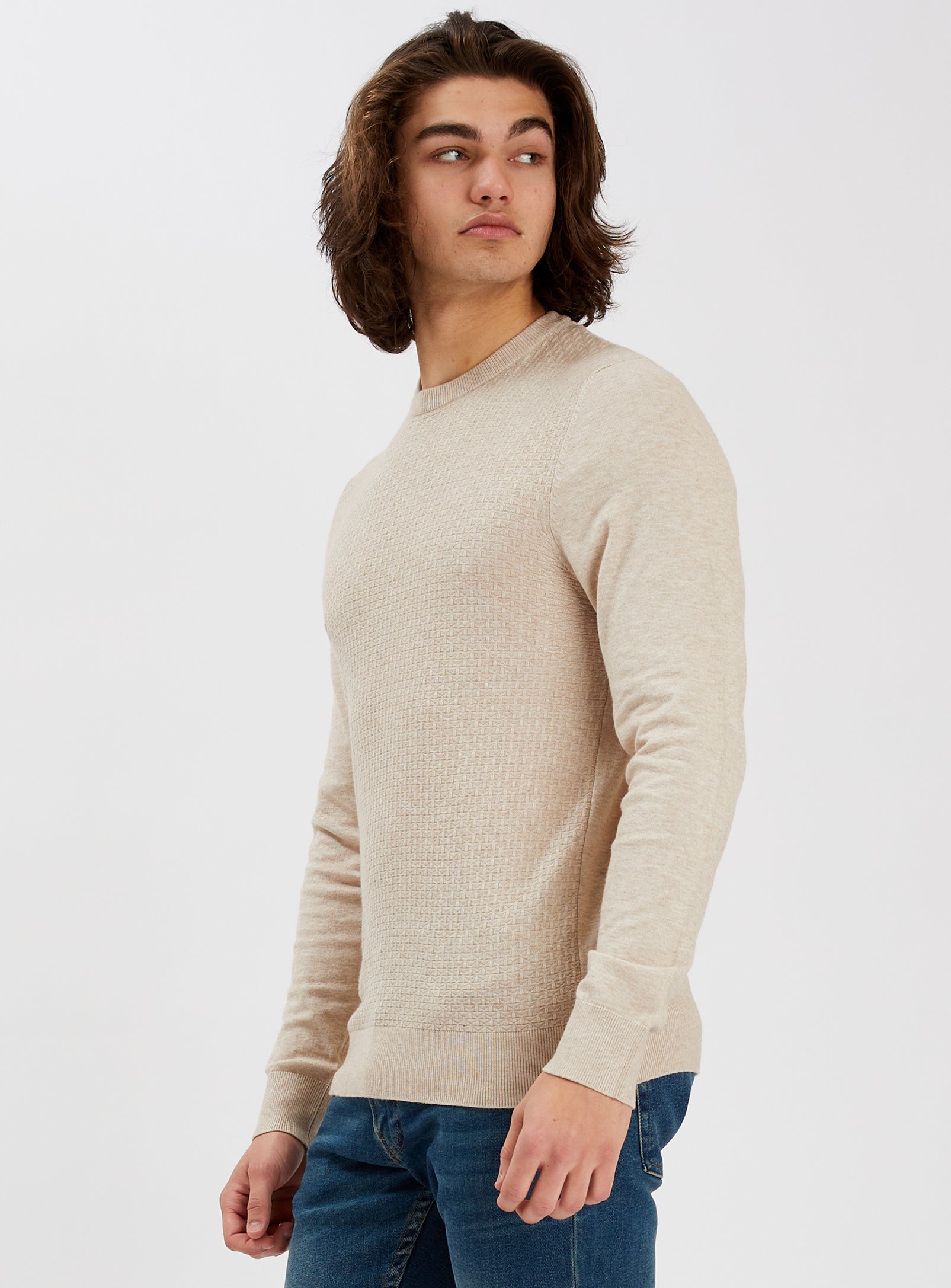 LOGAN |Cashmere-like sweater