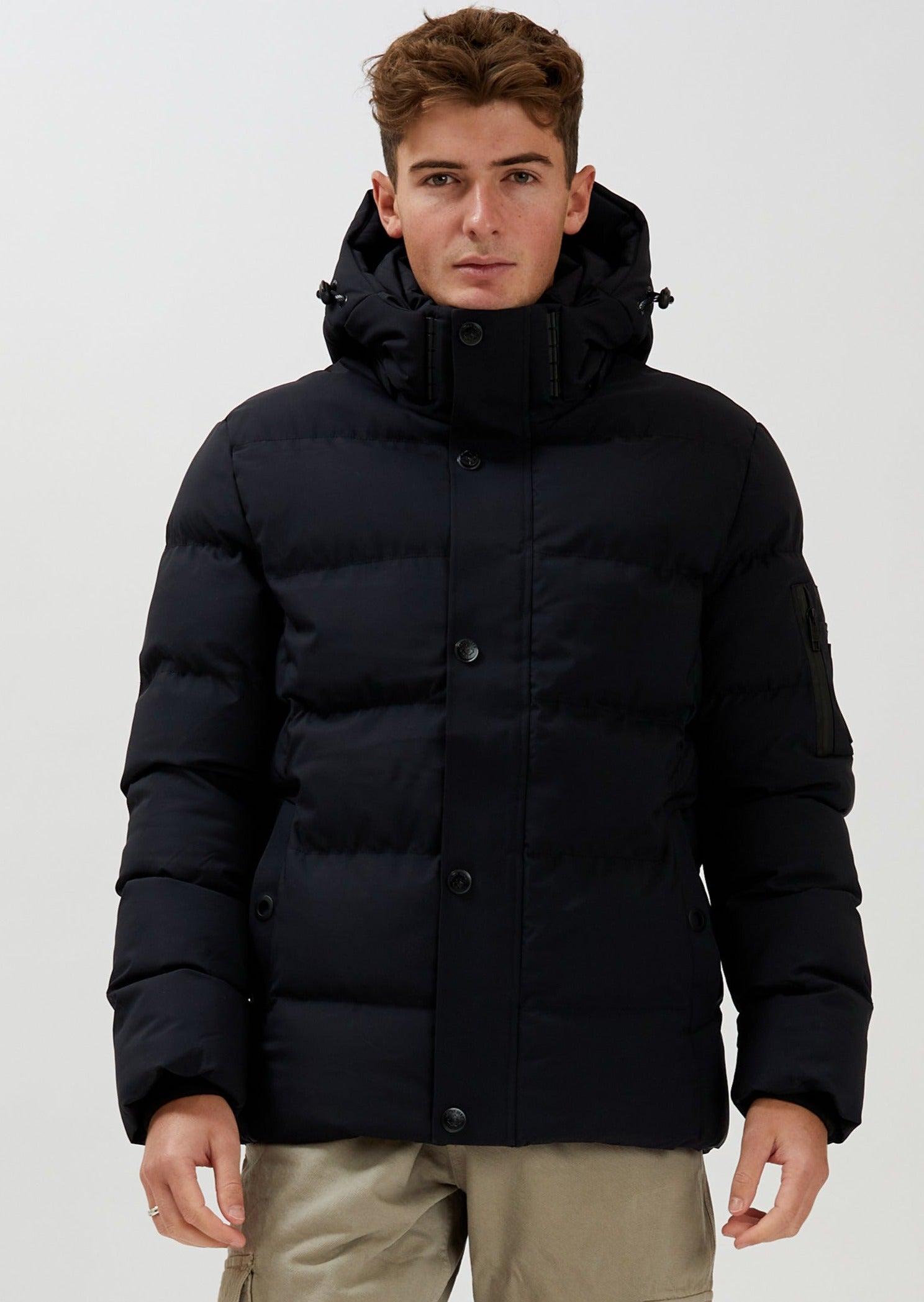 HUNTERLY | Quilted Puffer Bomber