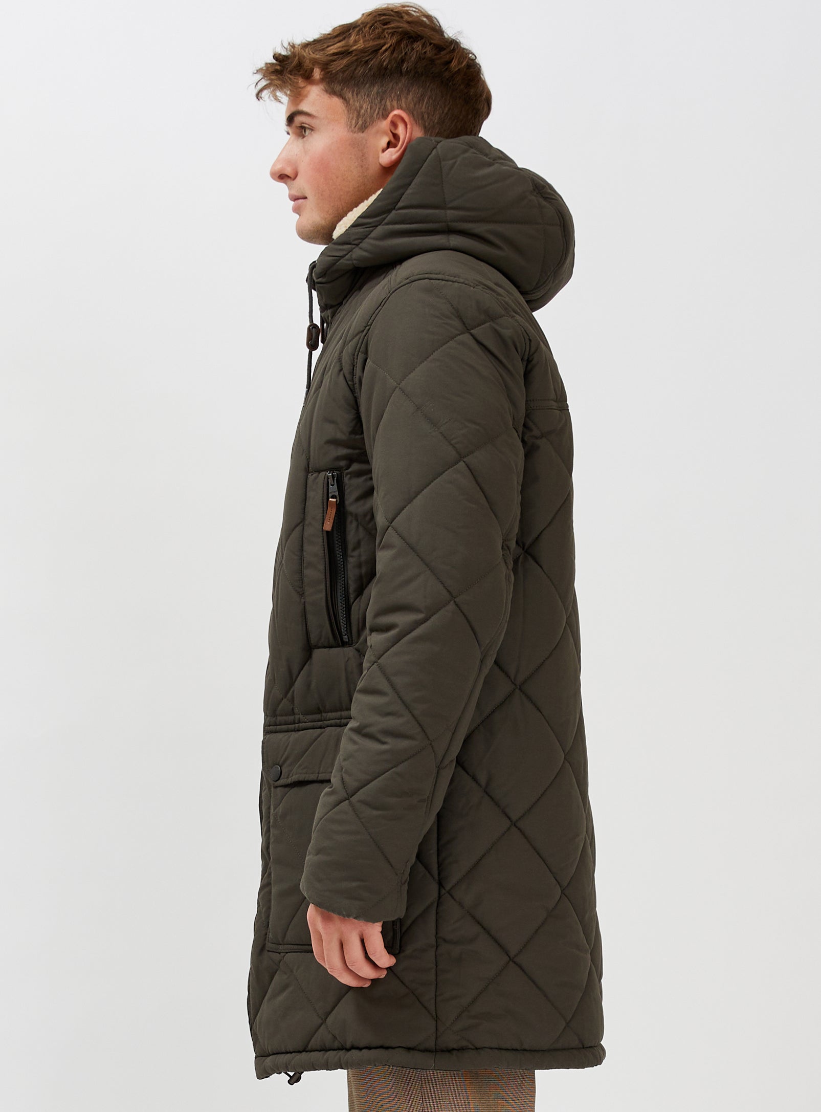 WILLIAM |Quilted Long Parka