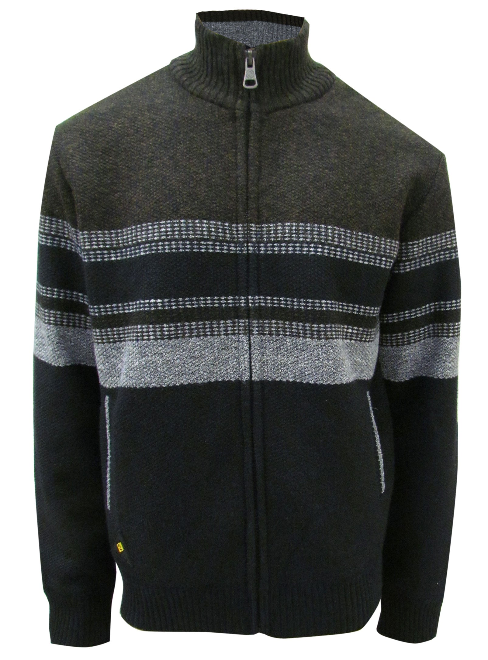 CALEB | Bonded Polar Zip-up Sweater