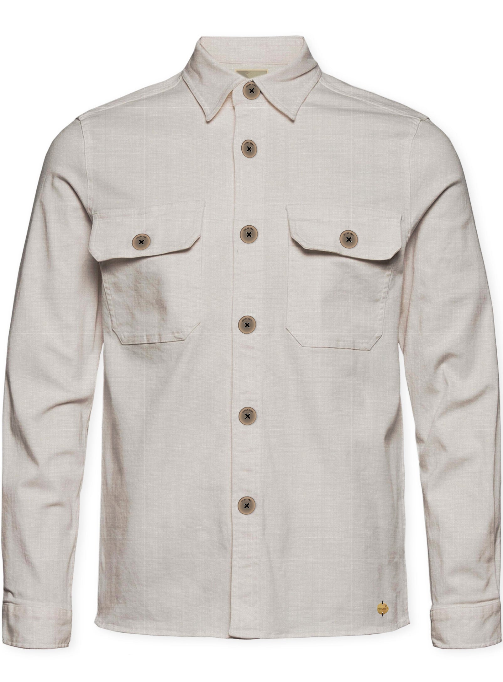 ANDRO Linen overshirt