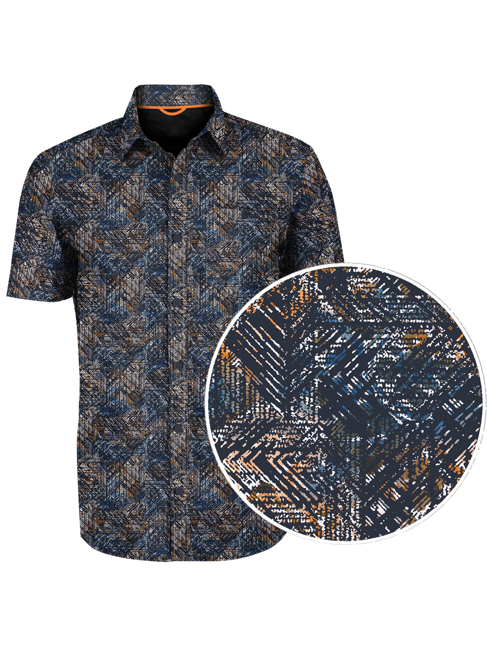 LARRY|Recycled stretch dry edition printed Shirt