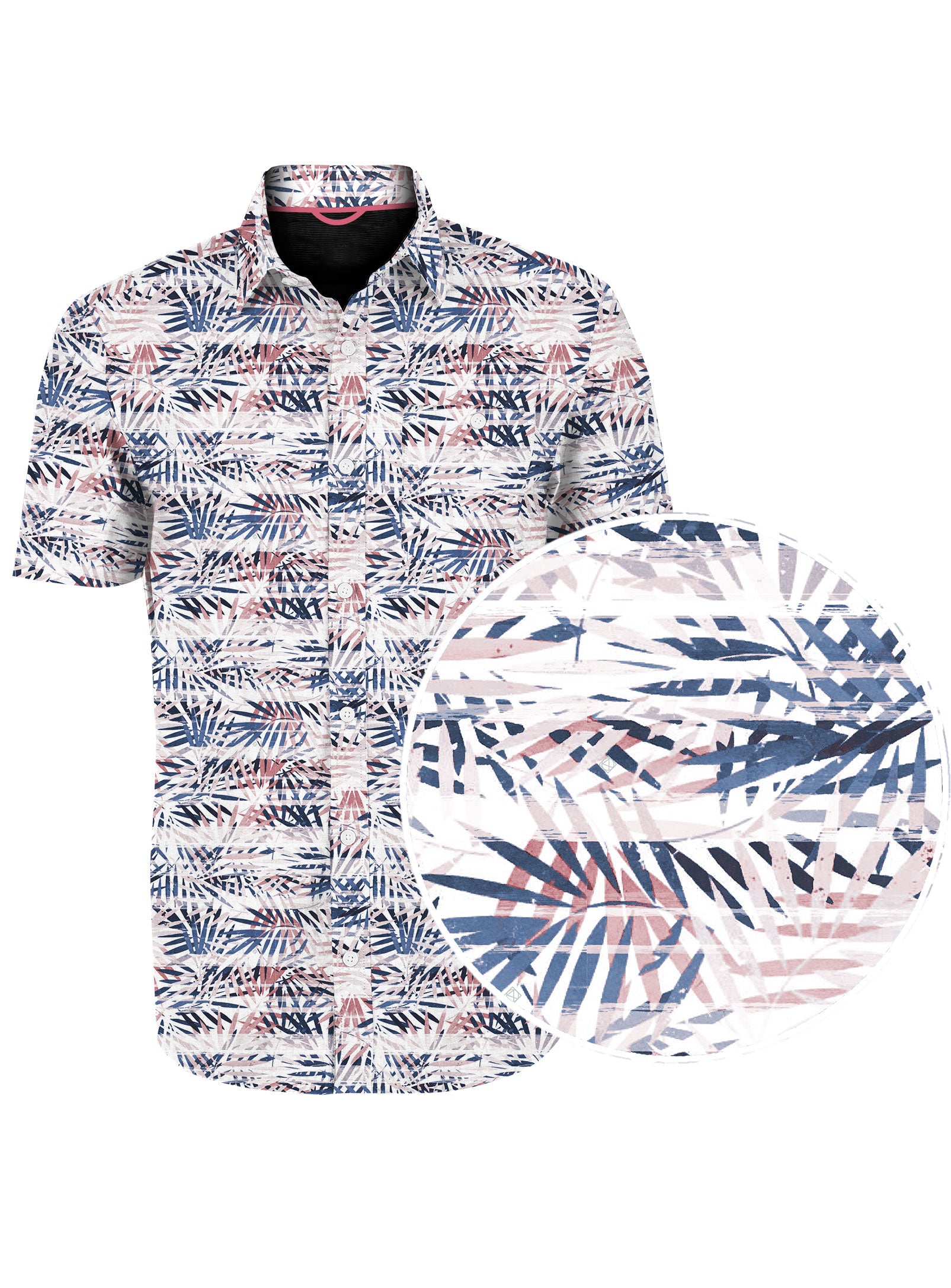 PIERRO| Recycled stretch dry edition printed Shirt