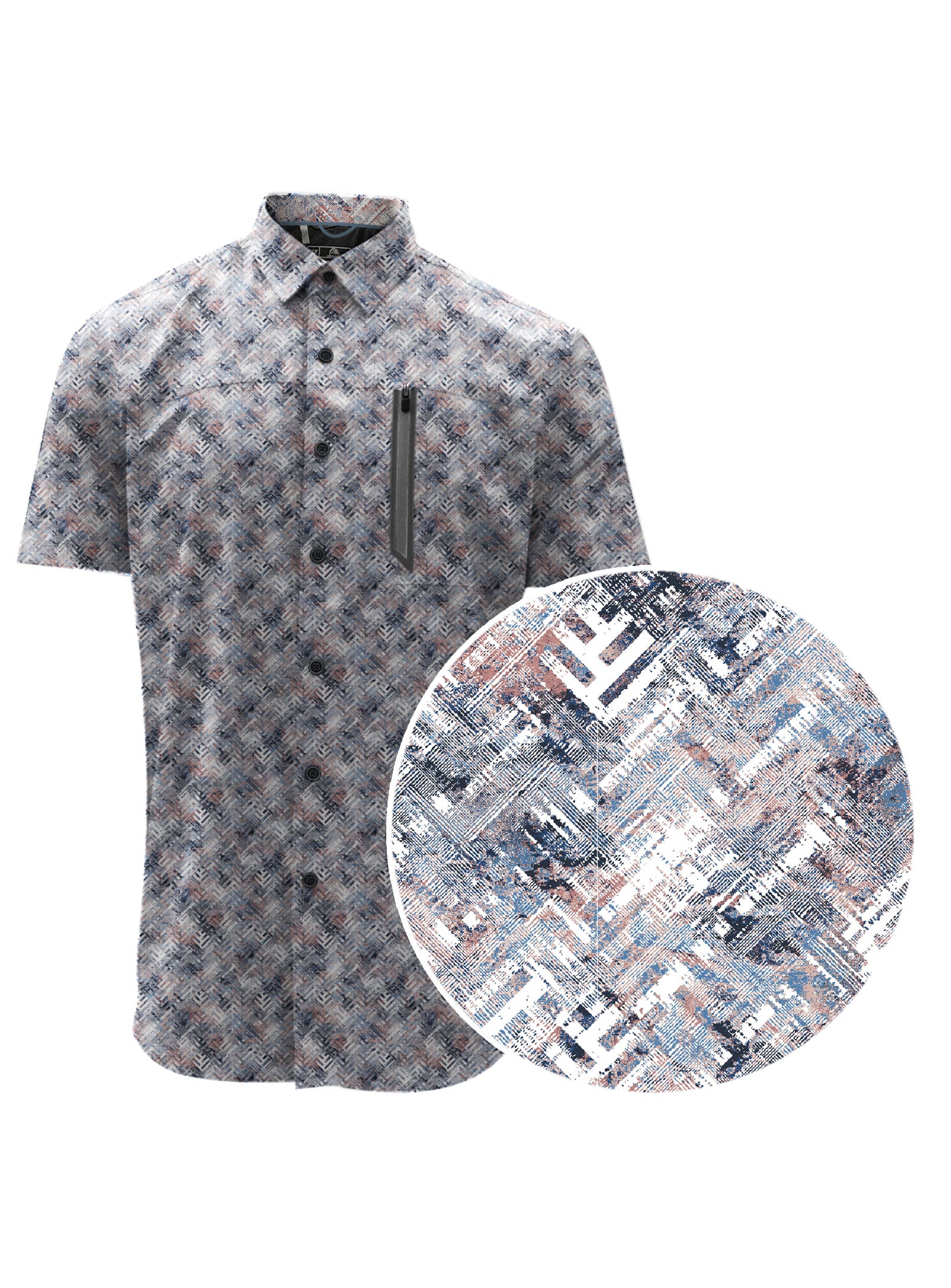 NICK| Recycled our way stretch button-up Shirt