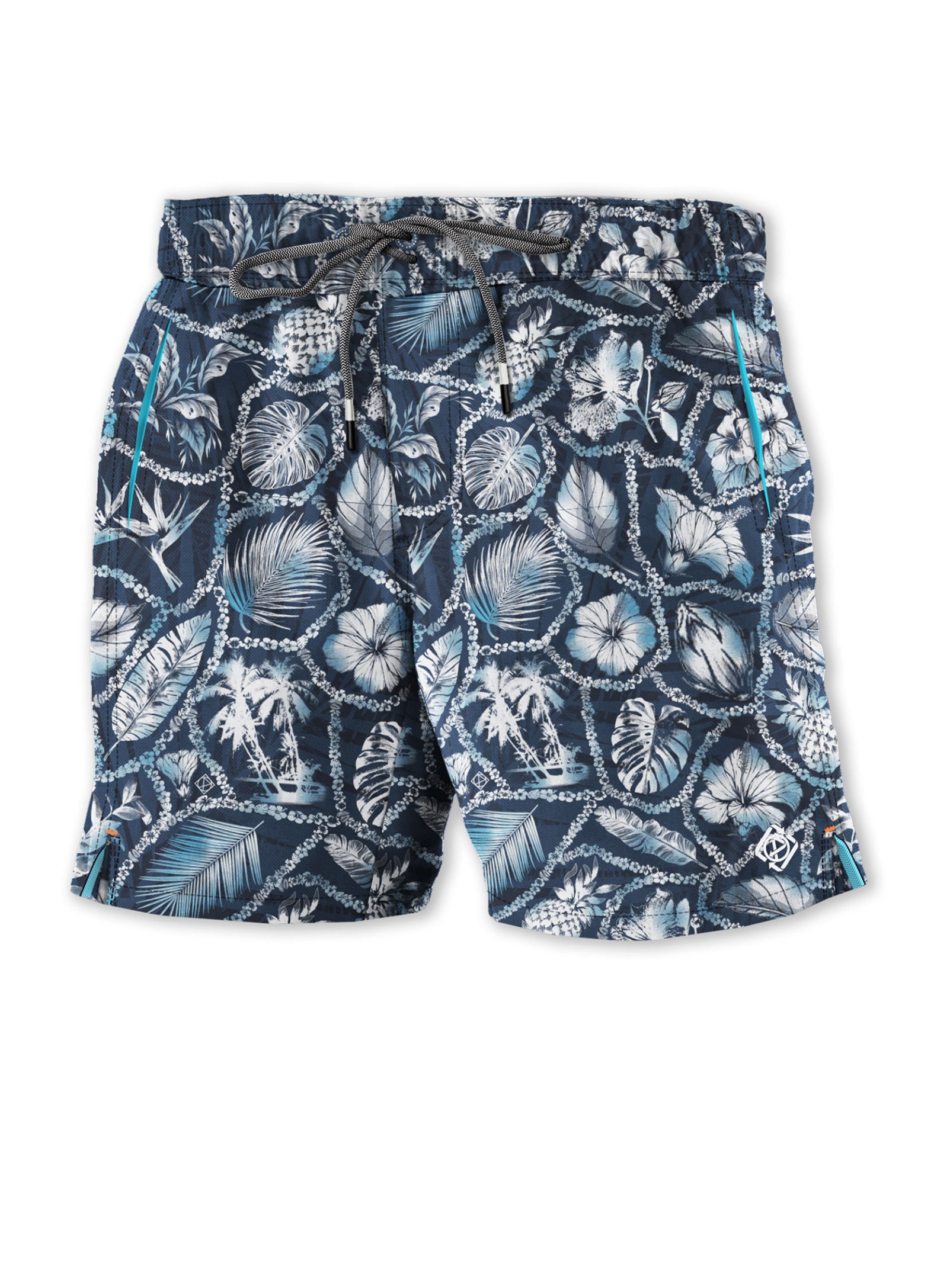 CETUS| Recycled floral print Swim Shorts