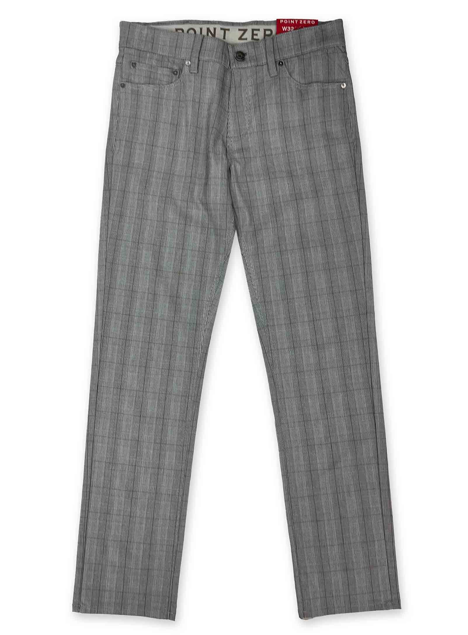 ALAN| Super Flex Plaid Trouser