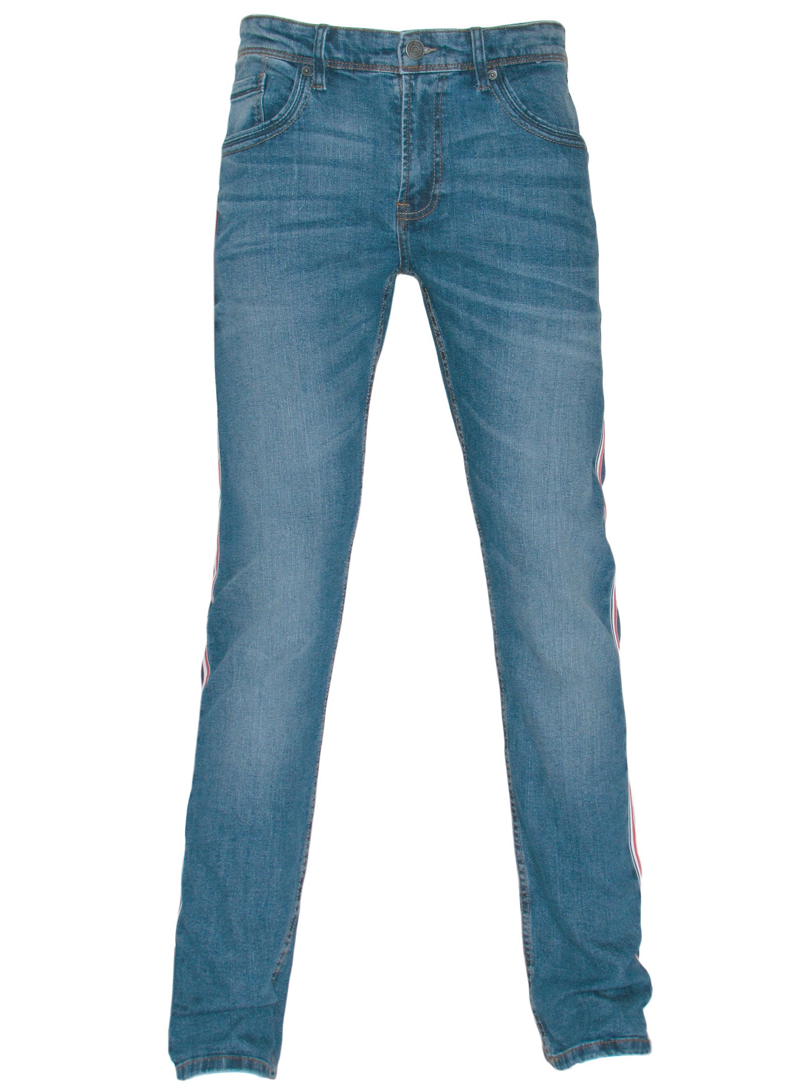 Kyle | Stretch Jeans with side tape