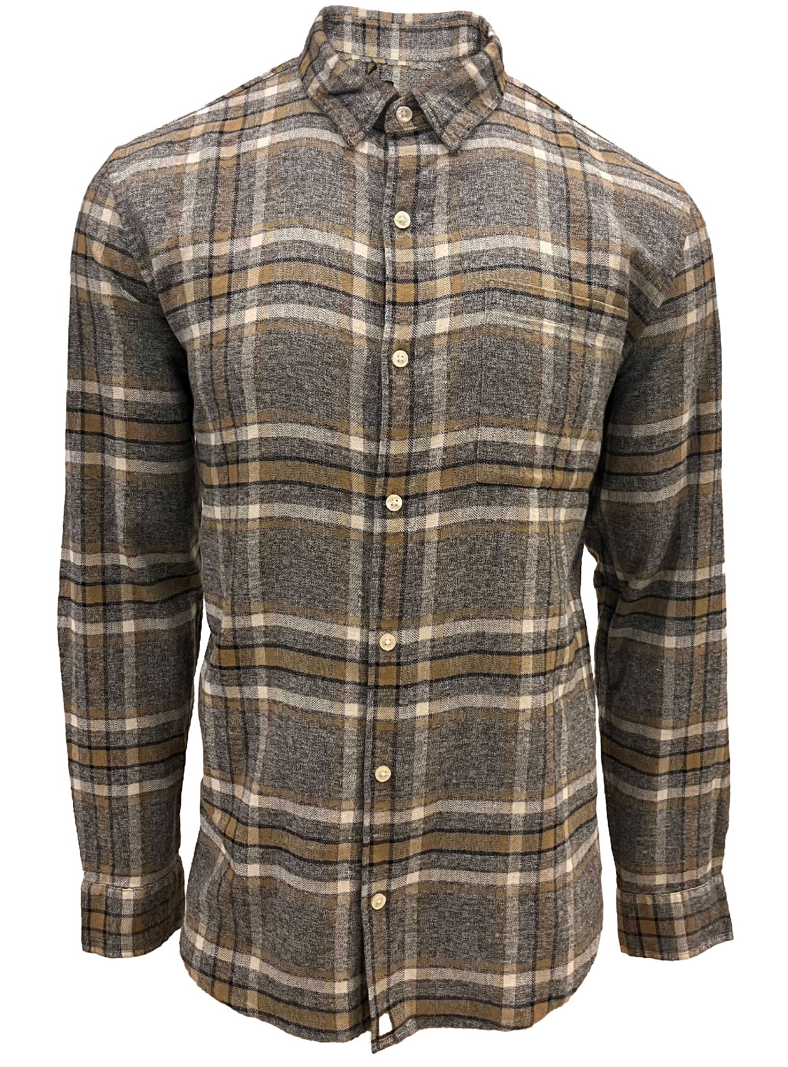 GERALD| Cotton light twisted checkered Shirt