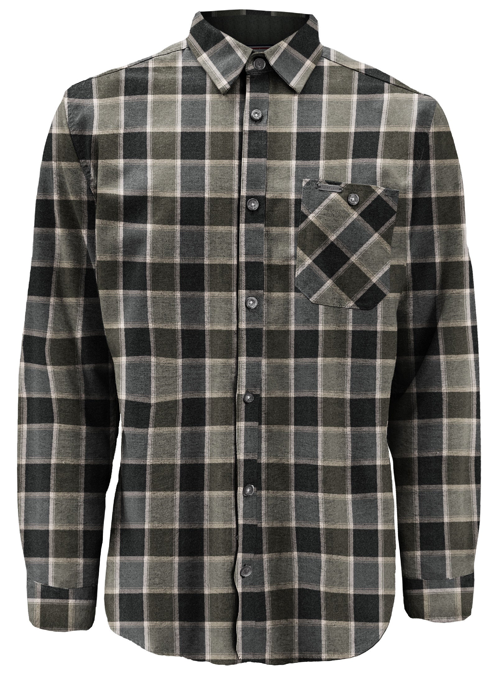 HARPER|Casual Flannel long-sleeve Shirt