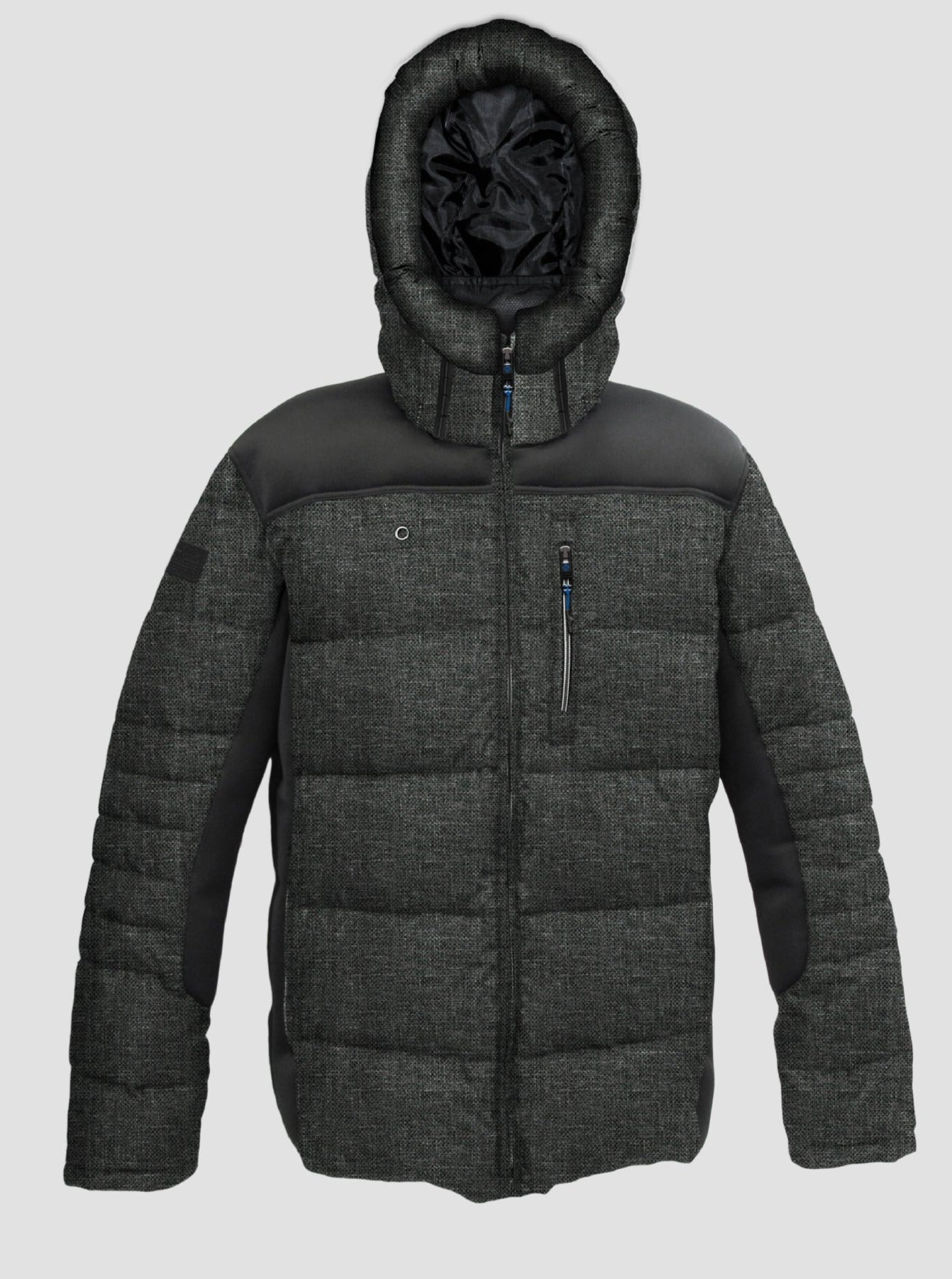 CARLYLE | Textured Heather Puffer Jacket