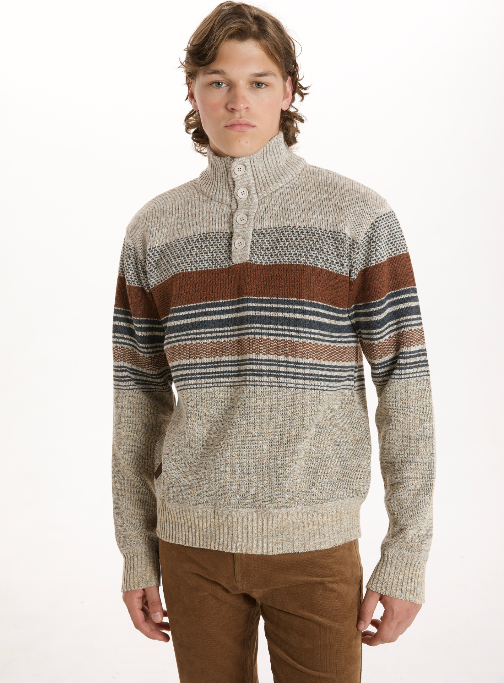 MARTIN| Textured long-sleeve Sweater