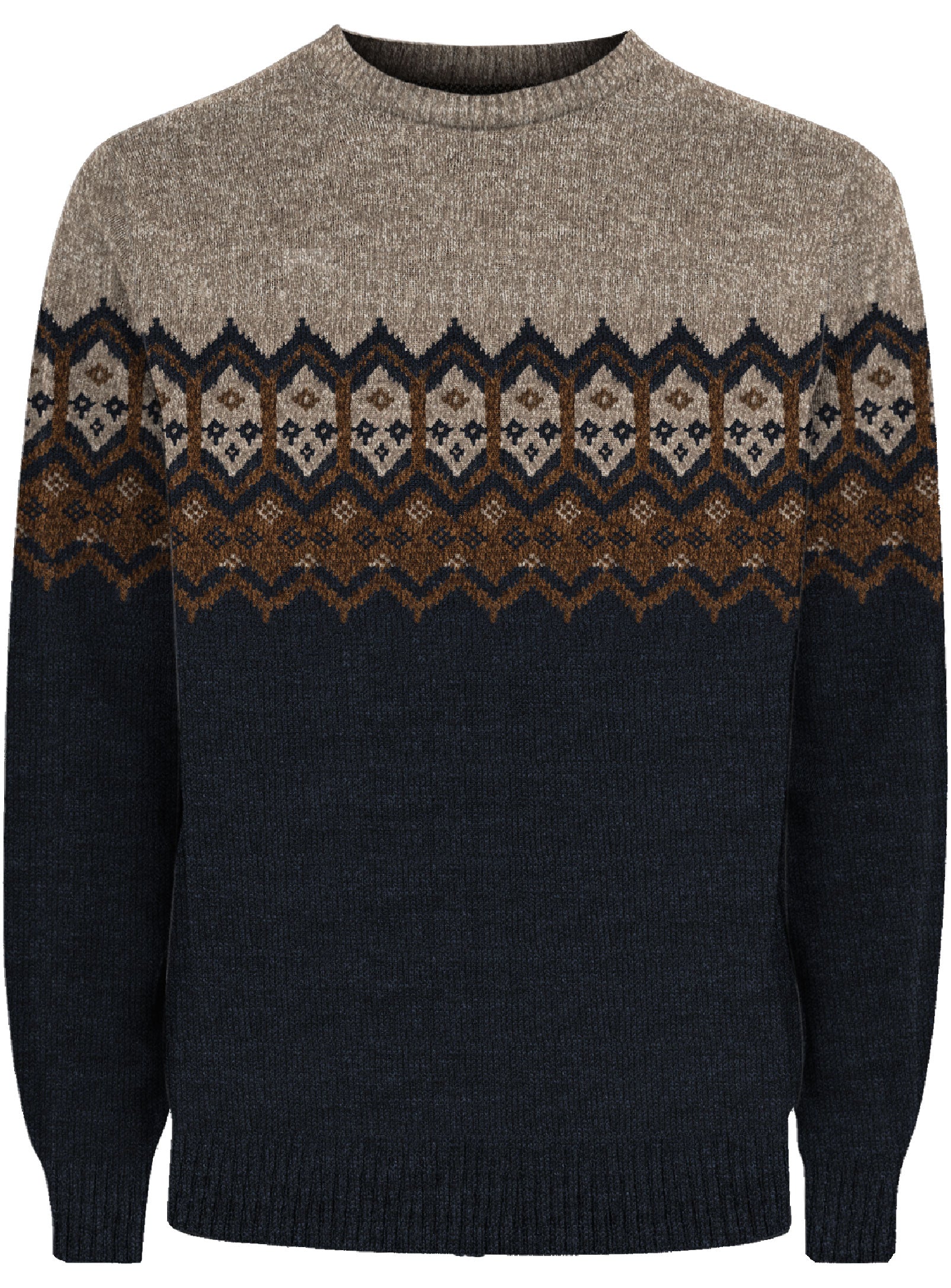 FREDIE|Long-sleeve print Sweater