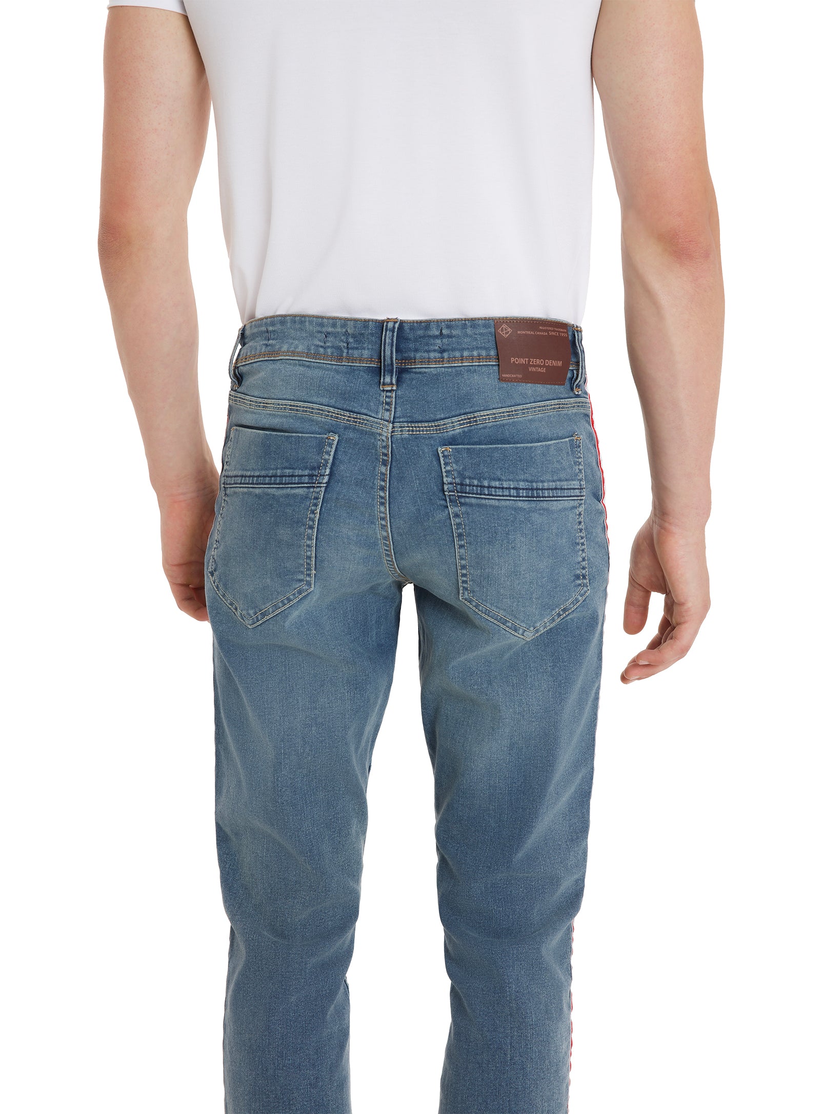 Kyle | Stretch Jeans with side tape