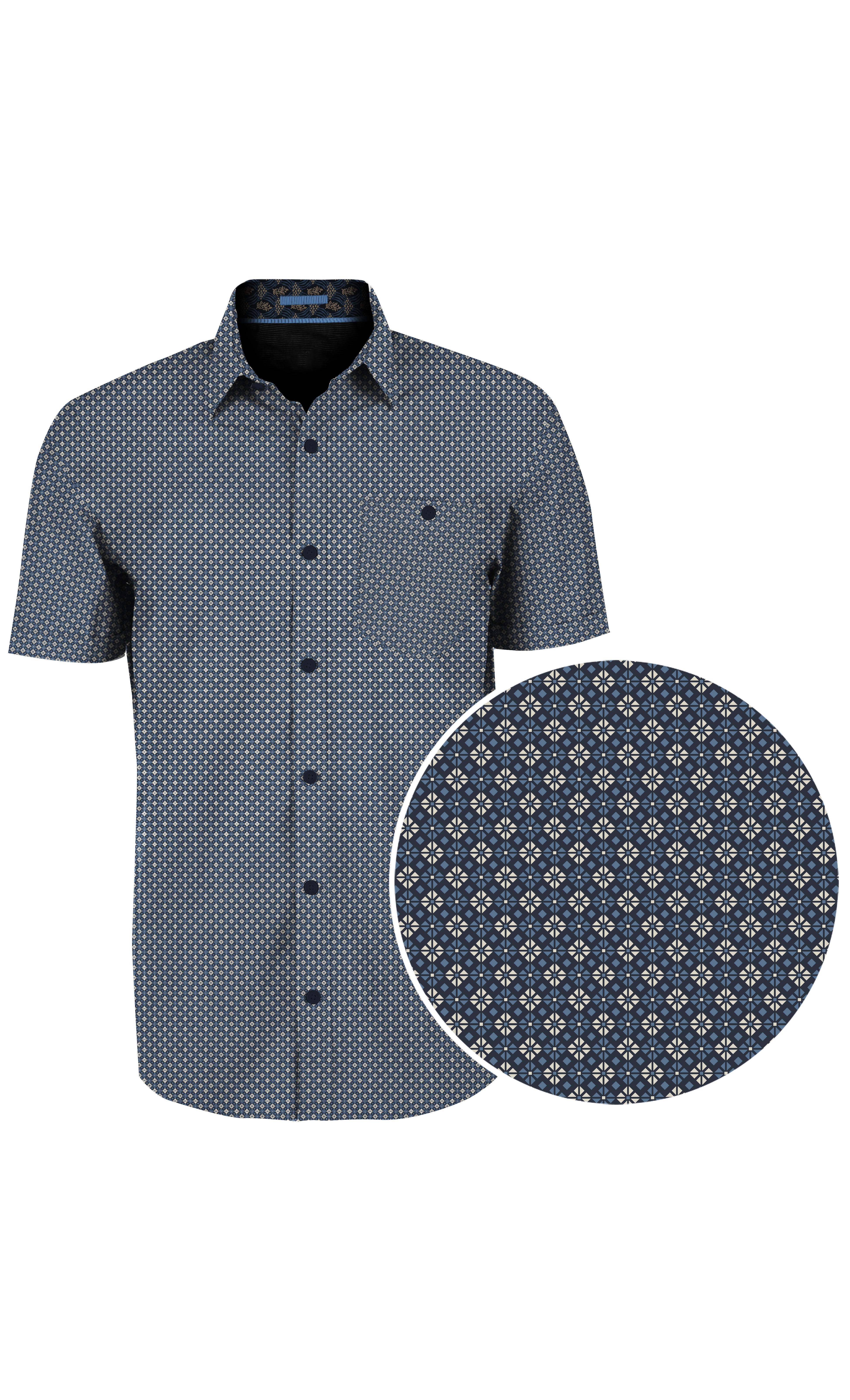 GREGORY| Traveler Minimal Print Shirt