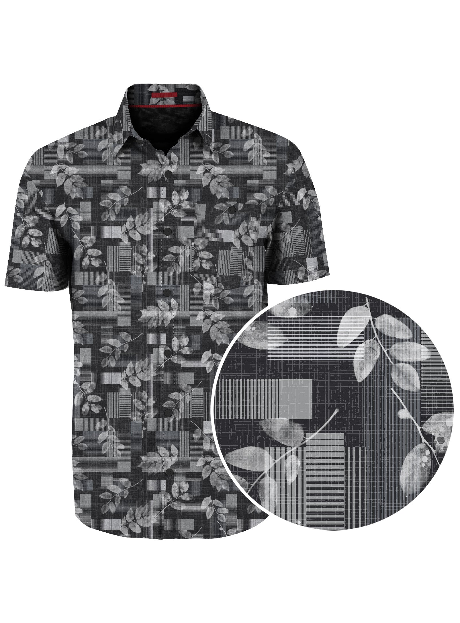 SMITH | Stretch Print Short Sleeve Shirt