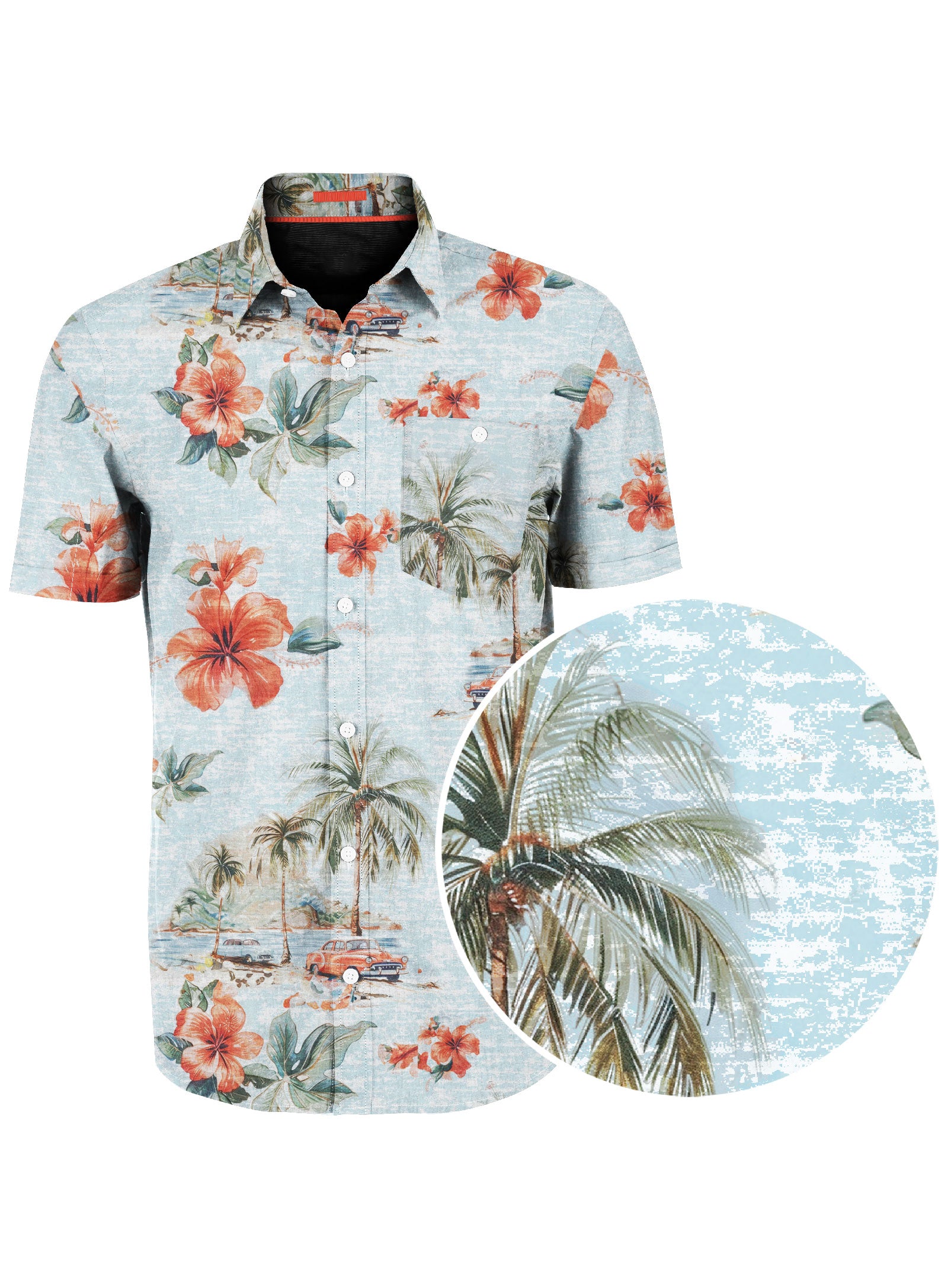 DOMENICO | Tropical And Floral Print Shirt