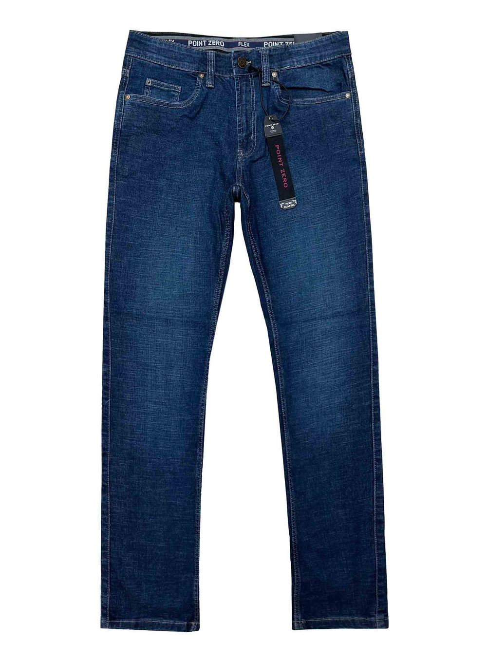 Stretch Knit Denim Slim 5 Pocket Jeans