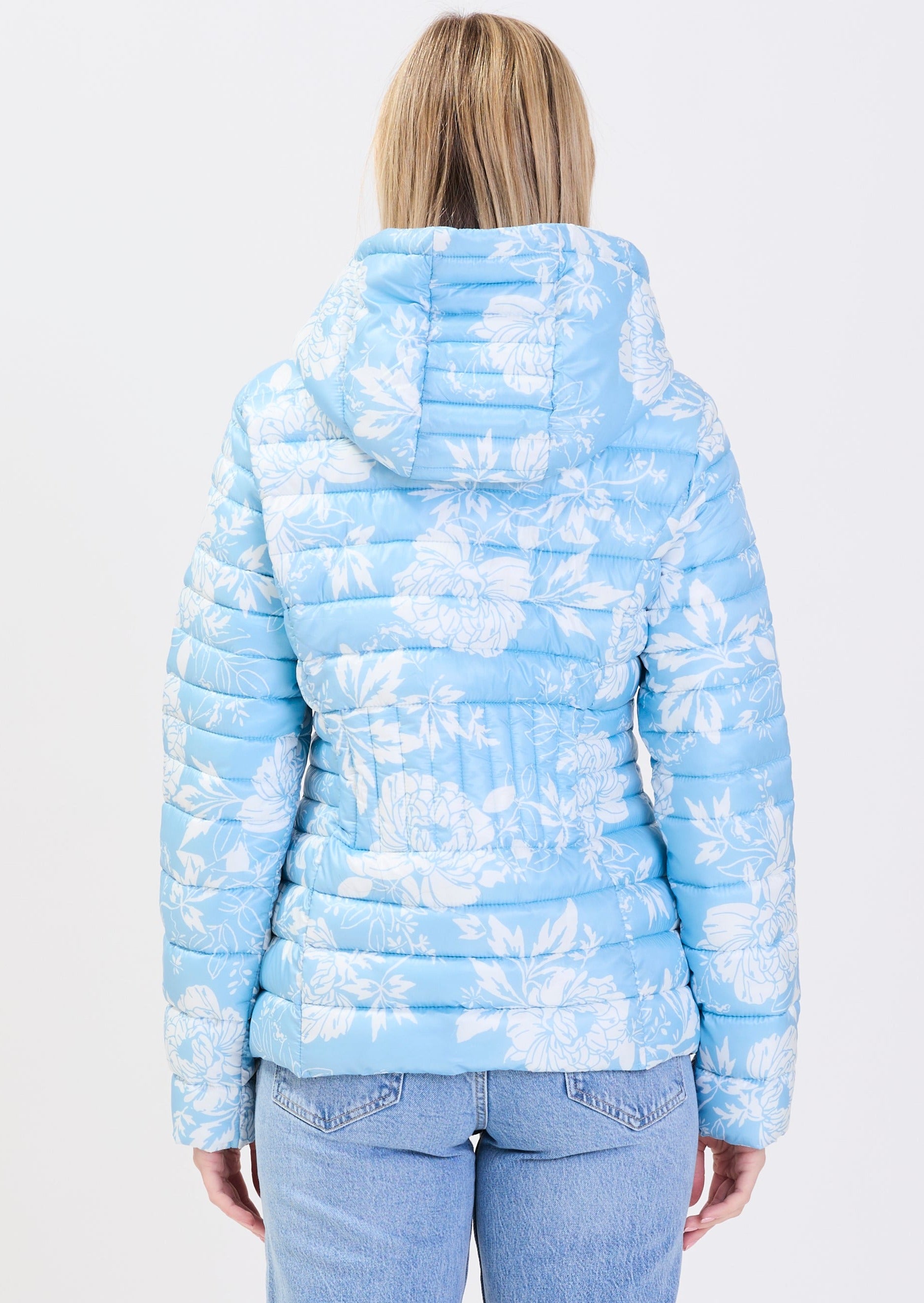 MANDEVILLE| Floral ultralight puffer