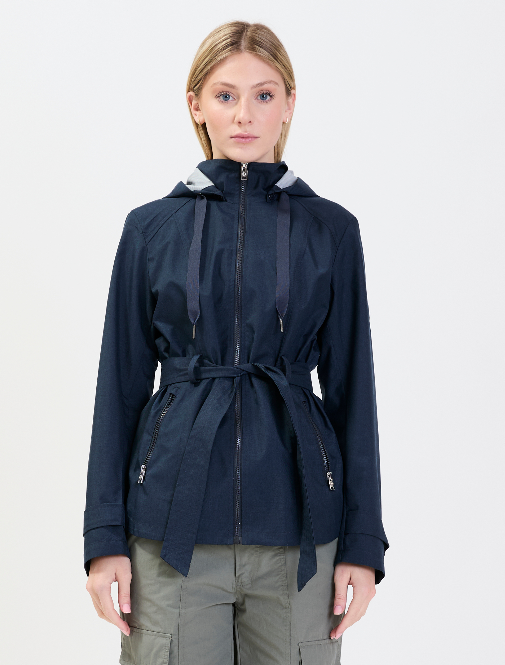 CAROLINA | Belted rain jacket