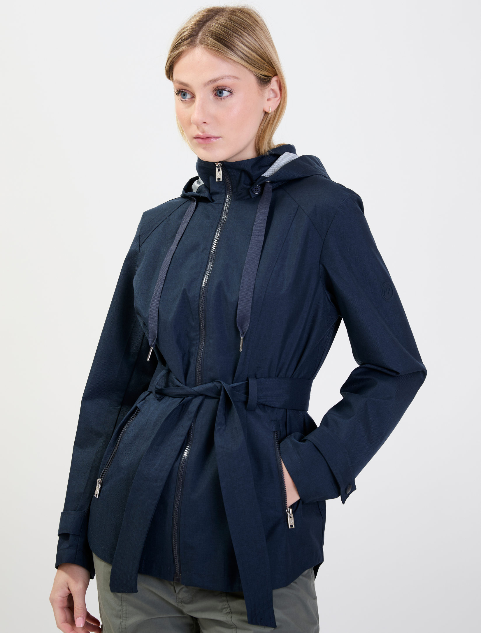 CAROLINA | Belted rain jacket