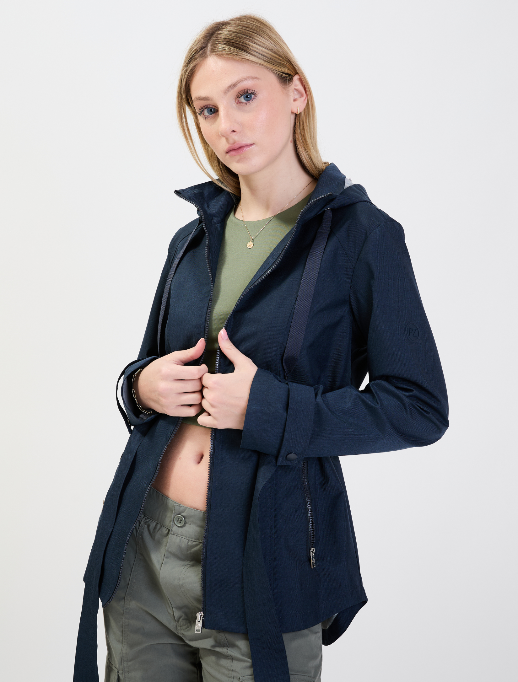 CAROLINA | Belted rain jacket