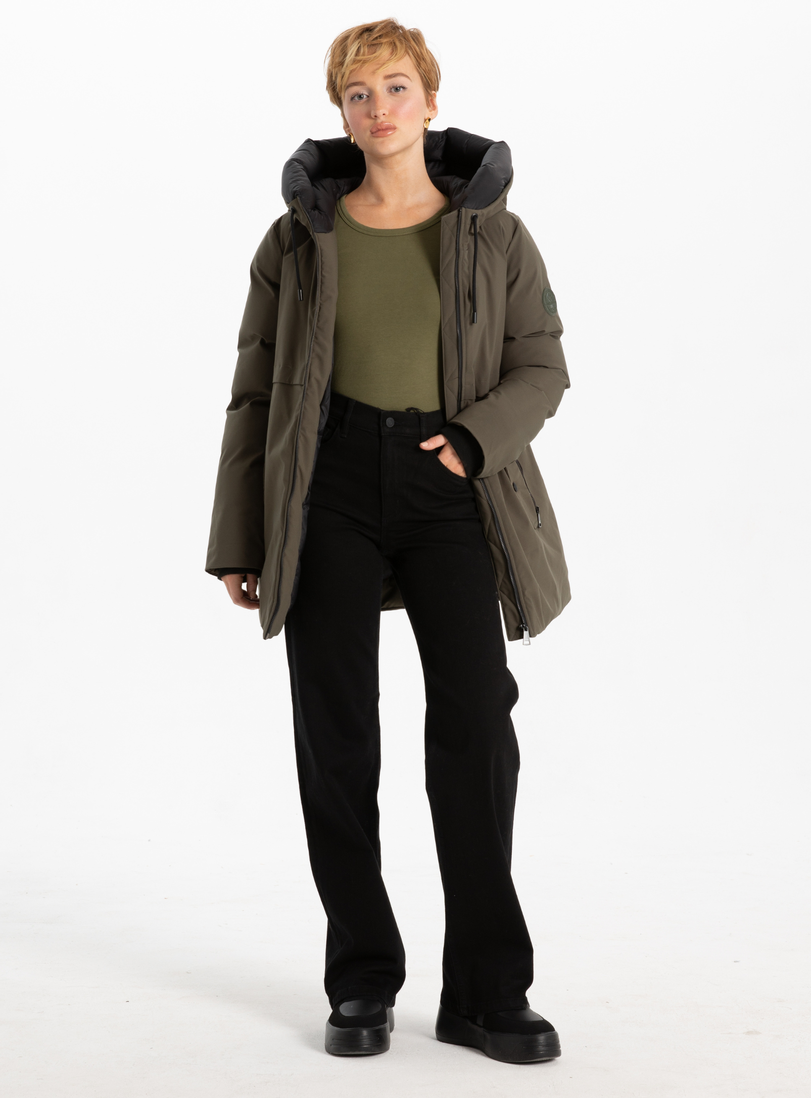 AGNES | Hooded parka jacket