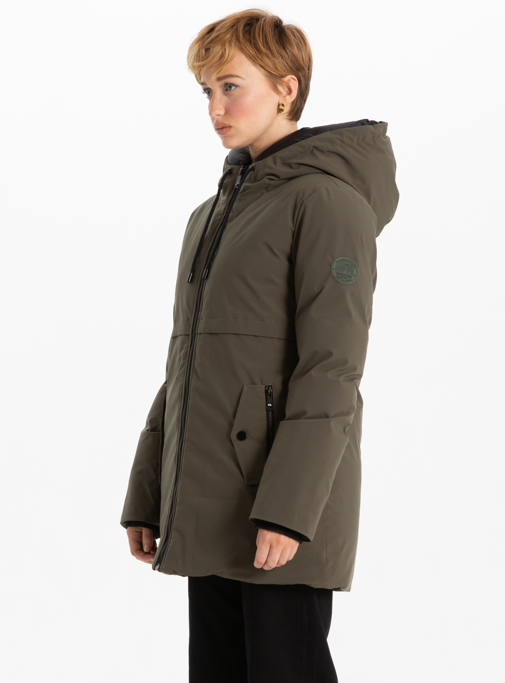 AGNES|Hooded parka jacket