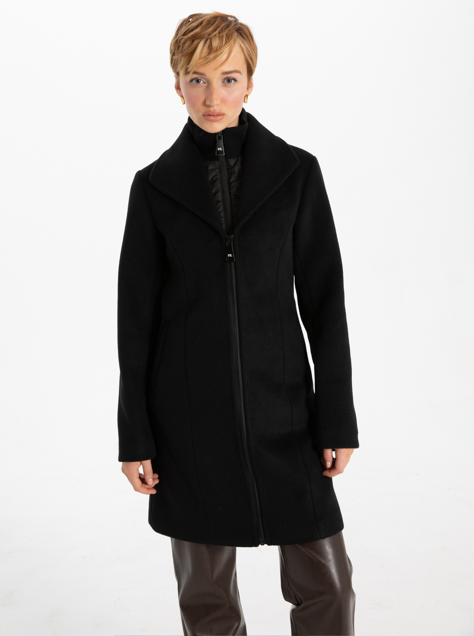 SERENA| Melton Long Coat