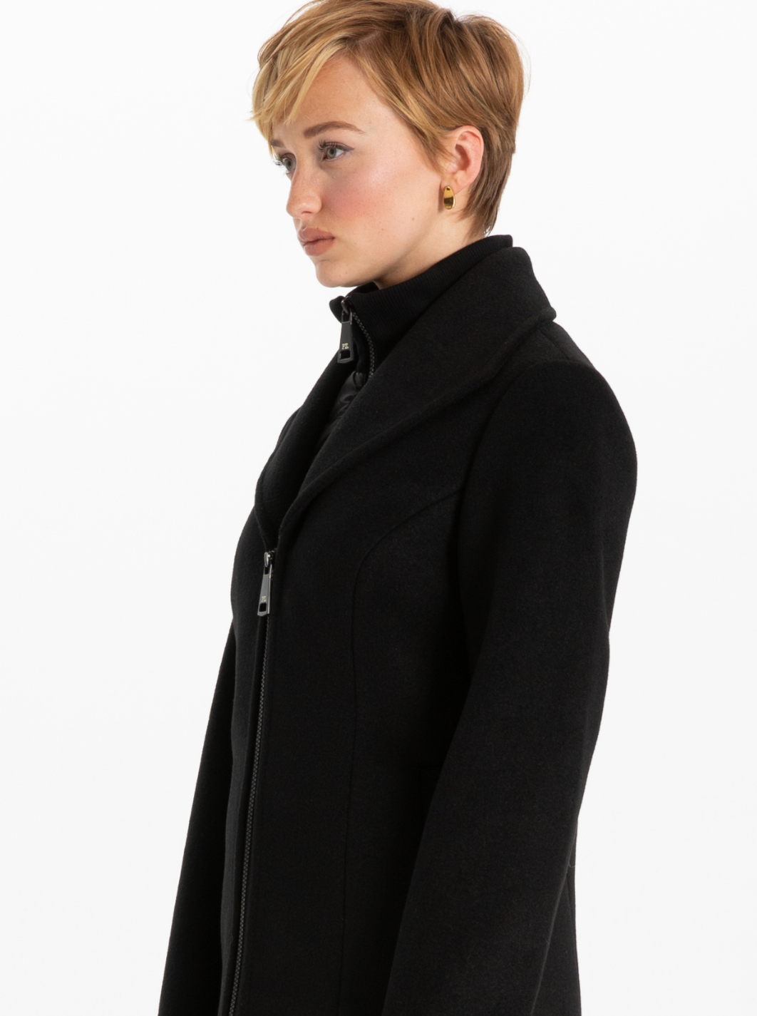 SERENA| Melton Long Coat