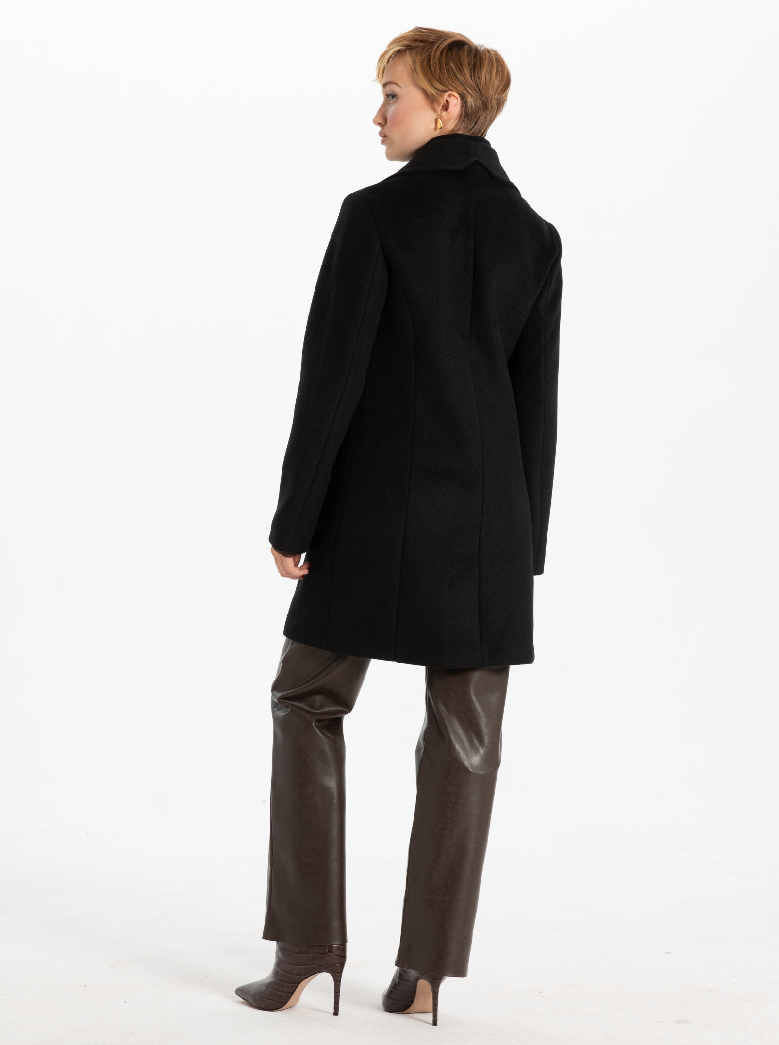 SERENA| Melton Long Coat