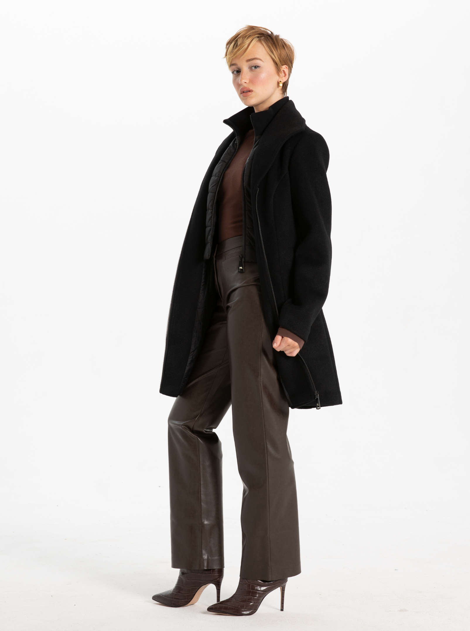 SERENA| Melton Long Coat