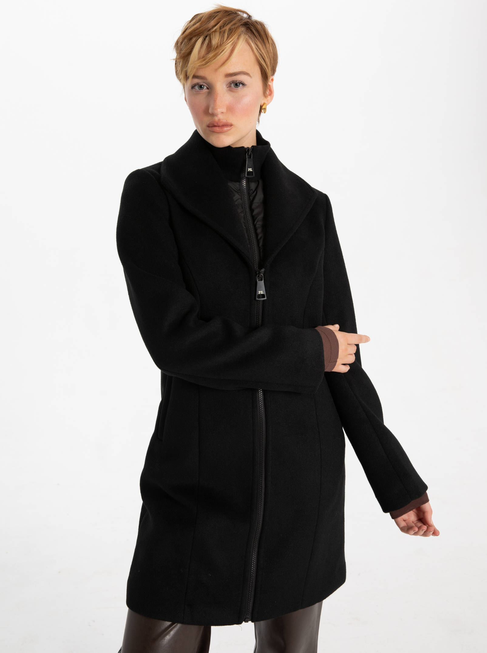 SERENA| Melton Long Coat