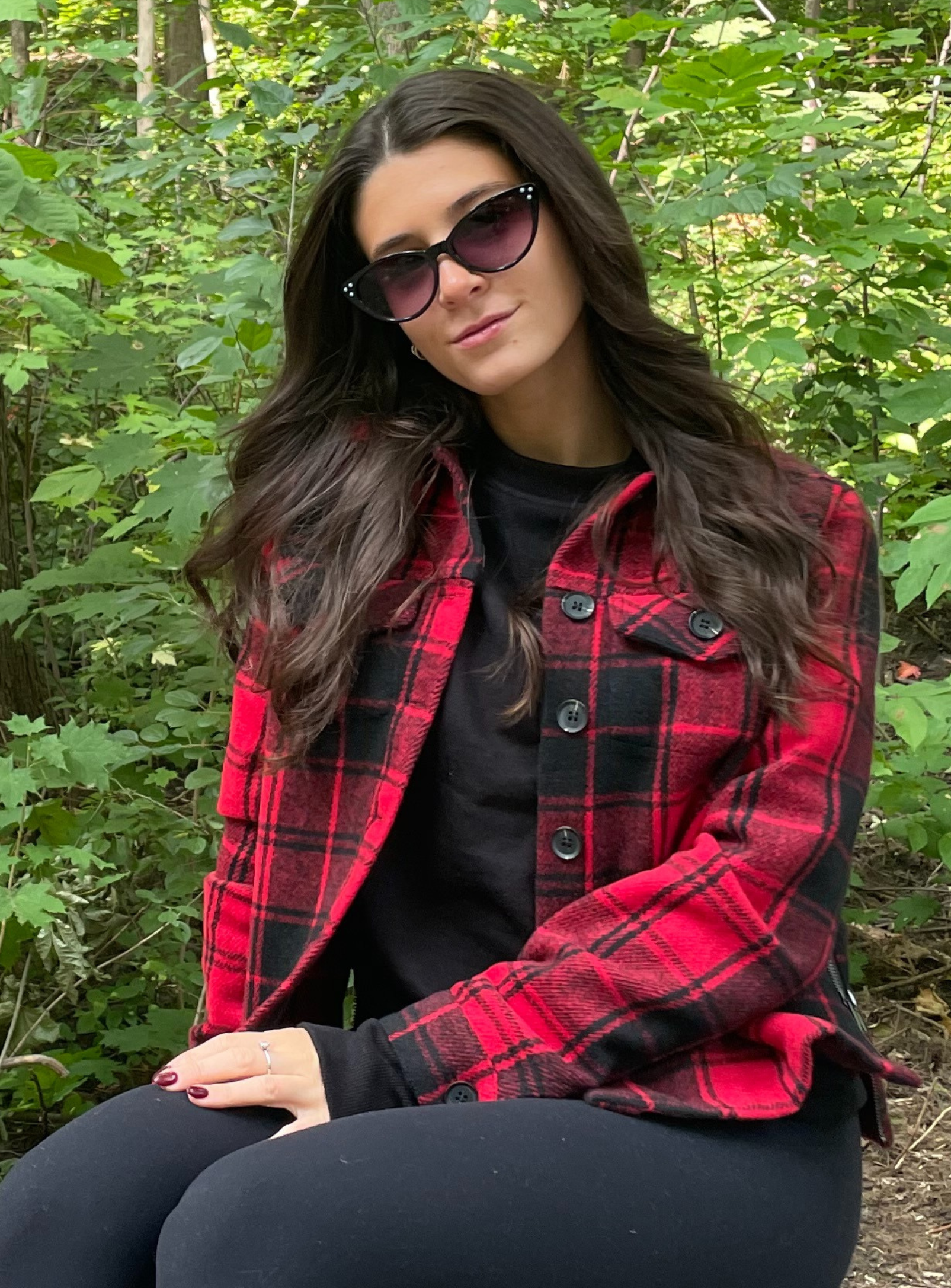 CLAIRE | Flannel Shacket