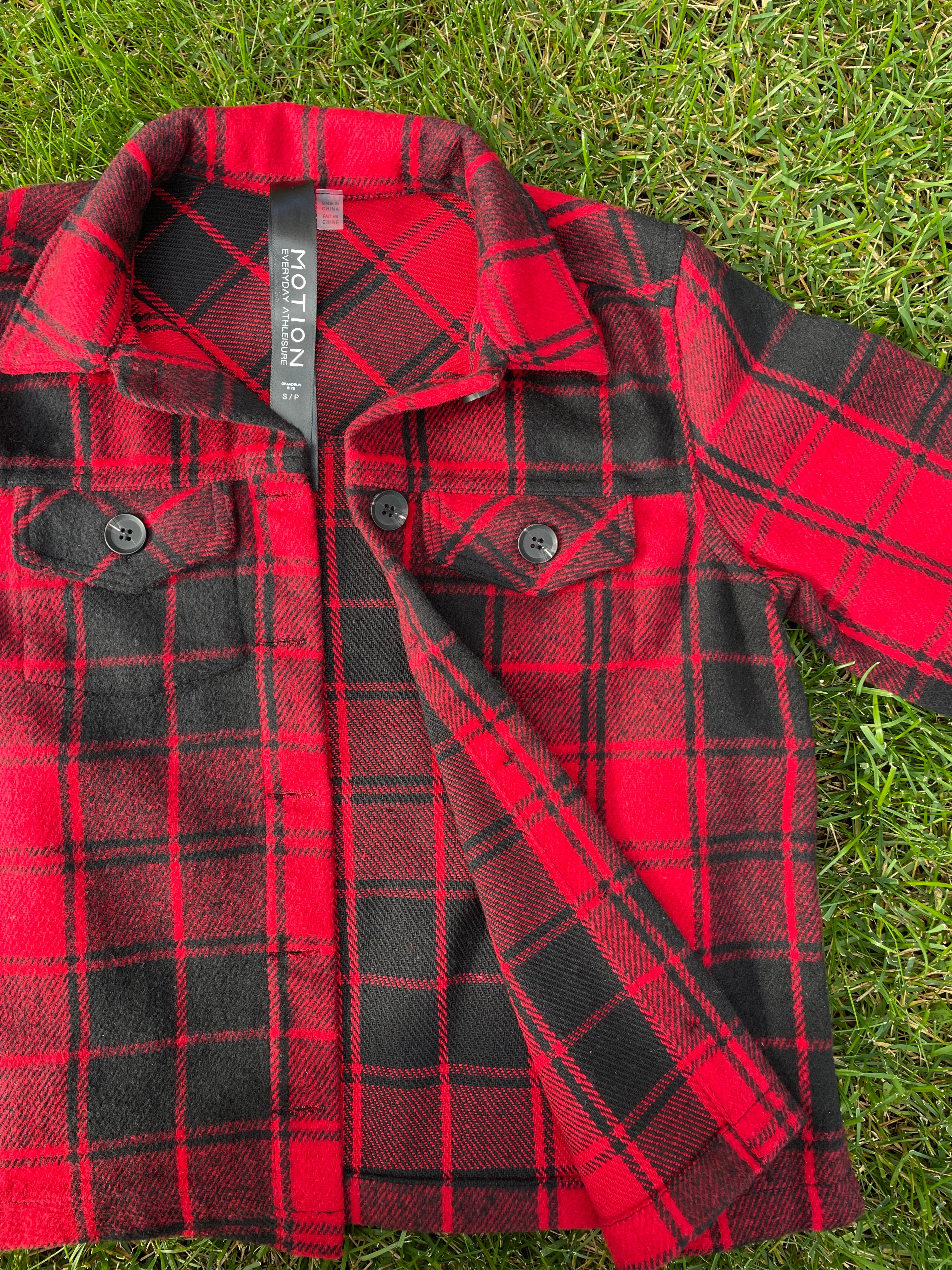 CLAIRE | Flannel Shacket