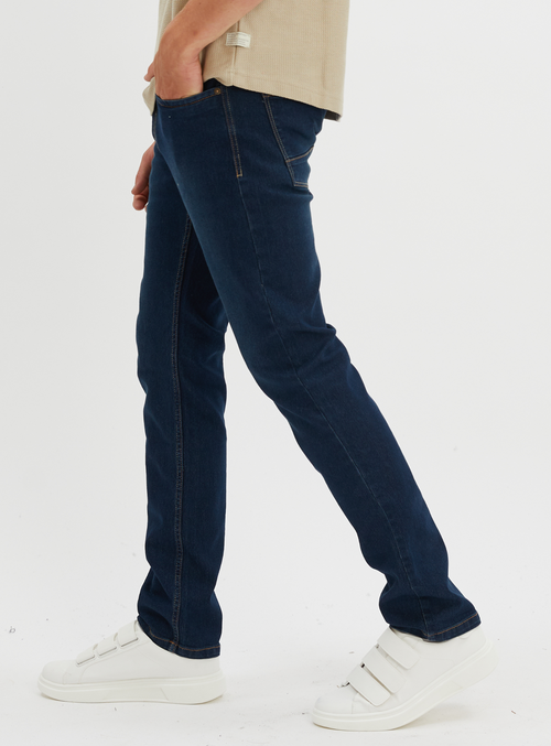 BOBBY  Five pocket recycled stretch jeans slim fit – Point Zero