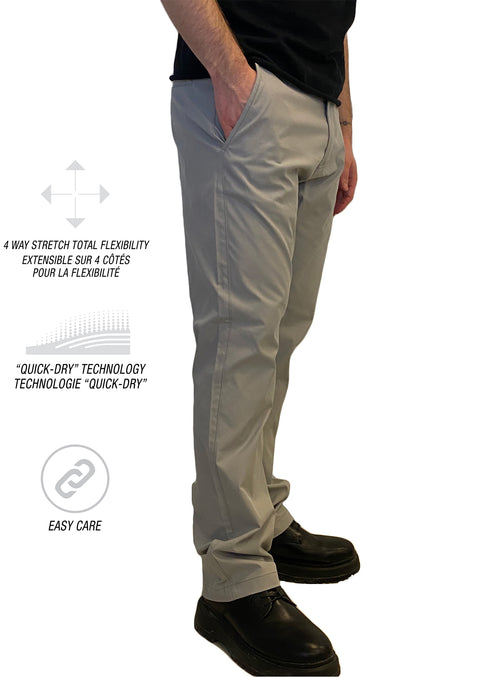 Essentials Men's Standard Straight-fit 5-Pocket Stretch Twill Pant